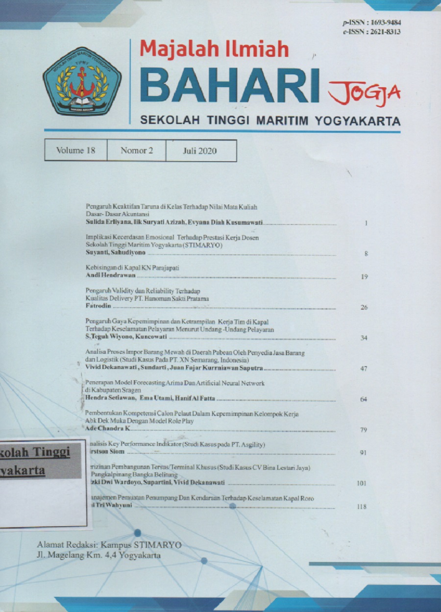 Perizinan Pembangunan Tersus/Terminal Khusus (Studi Kasus CV Bina Lestari Jaya) Di Pangkalpinang Bangka Belitung