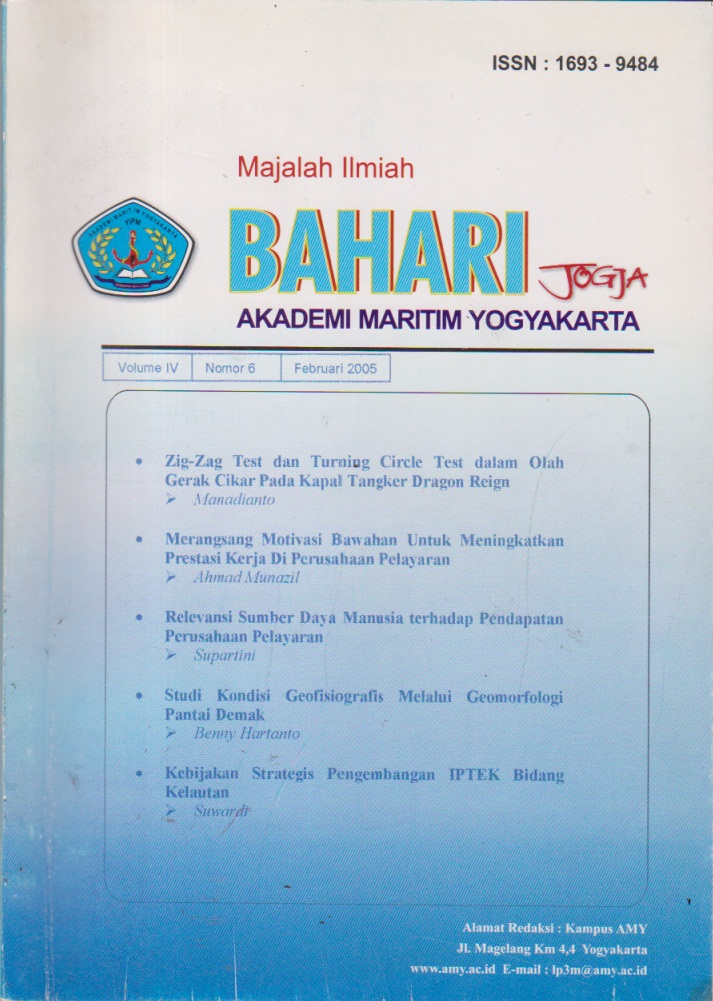 STUDI KONDISI GEOFISIOGRAFIS MELALUI GEOMORFOLOGI PANTAI DEMAK